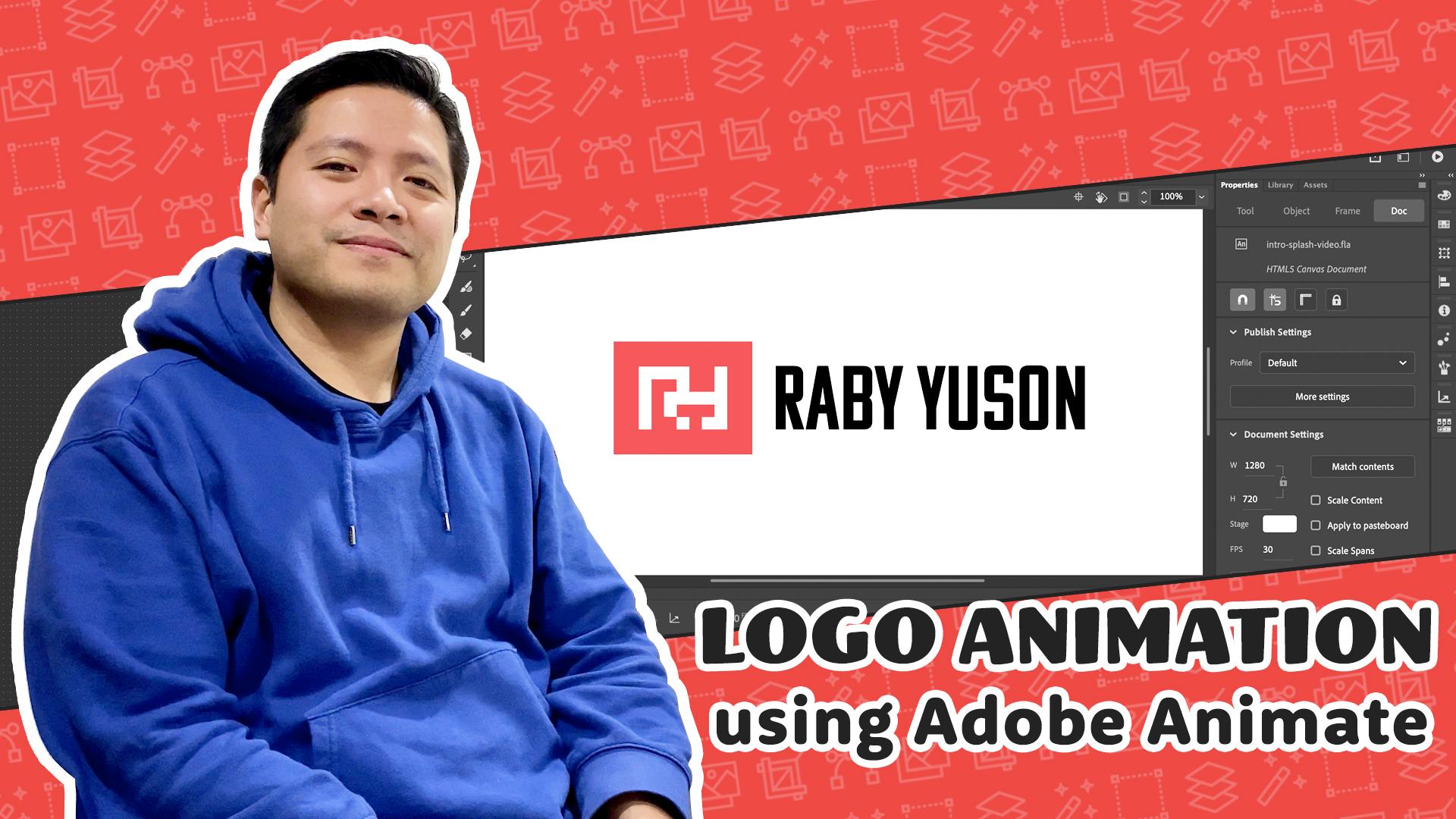 Logo animation using Adobe Animate